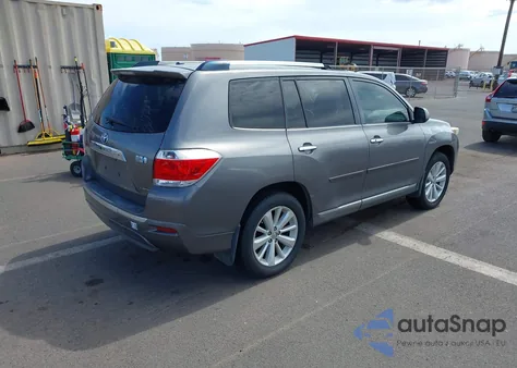 2011 Toyota Highlander Hybrid Limited V6 from USA, damaged, VIN JTEDC3EH9B2000932